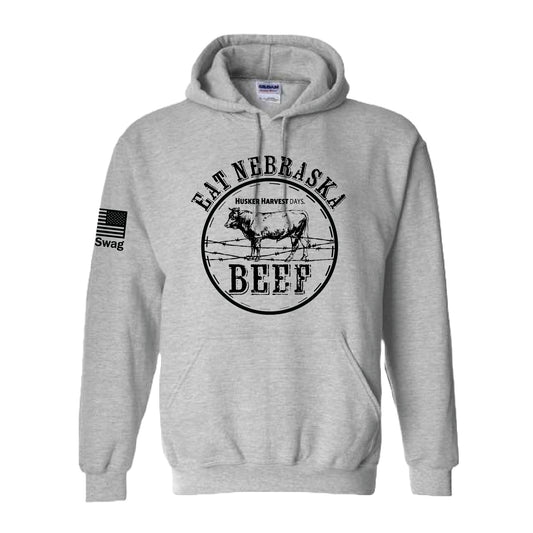 Husker Harvest Days Eat Nebraska Beef Hoodie