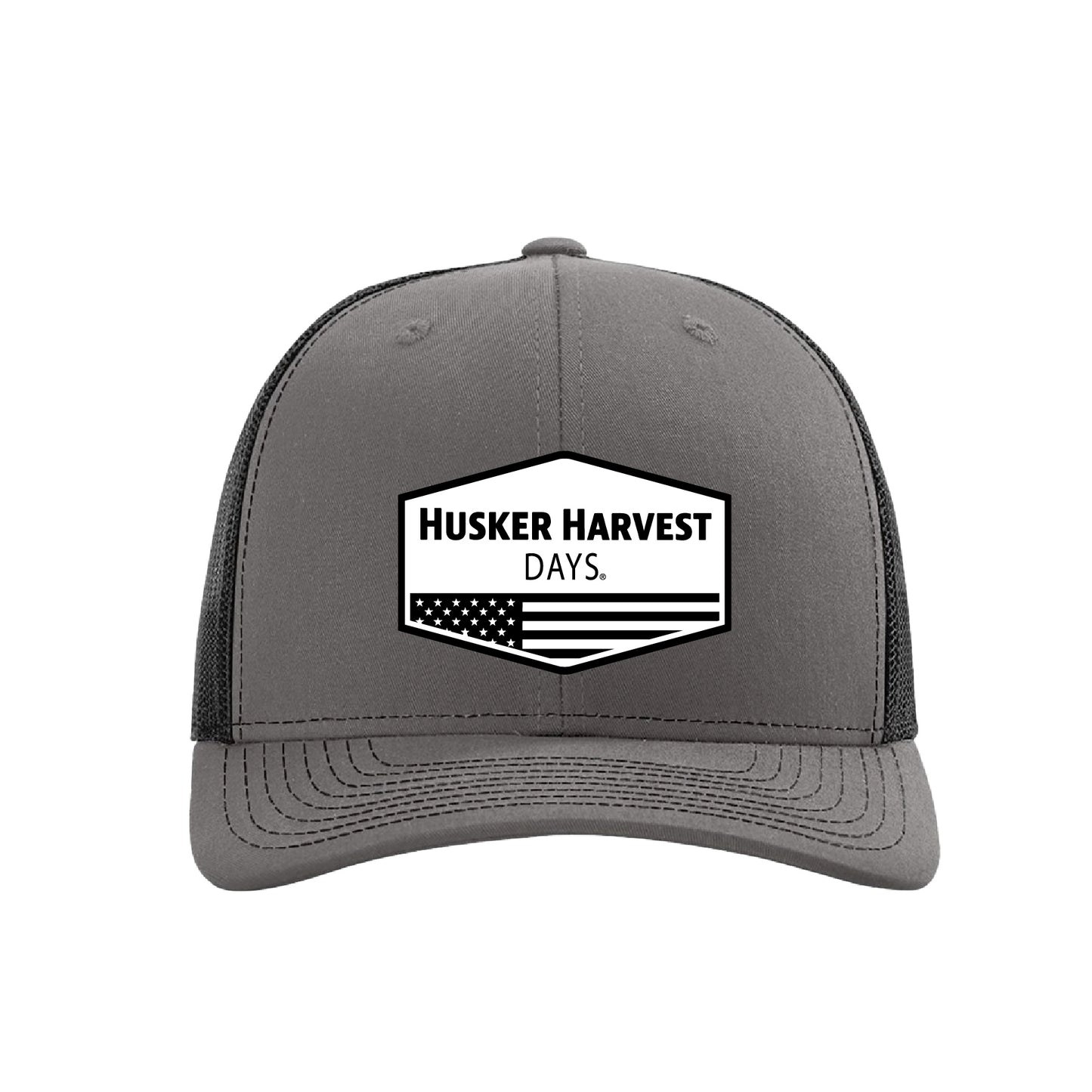 Husker Harvest Days USA Woven Patch Hat