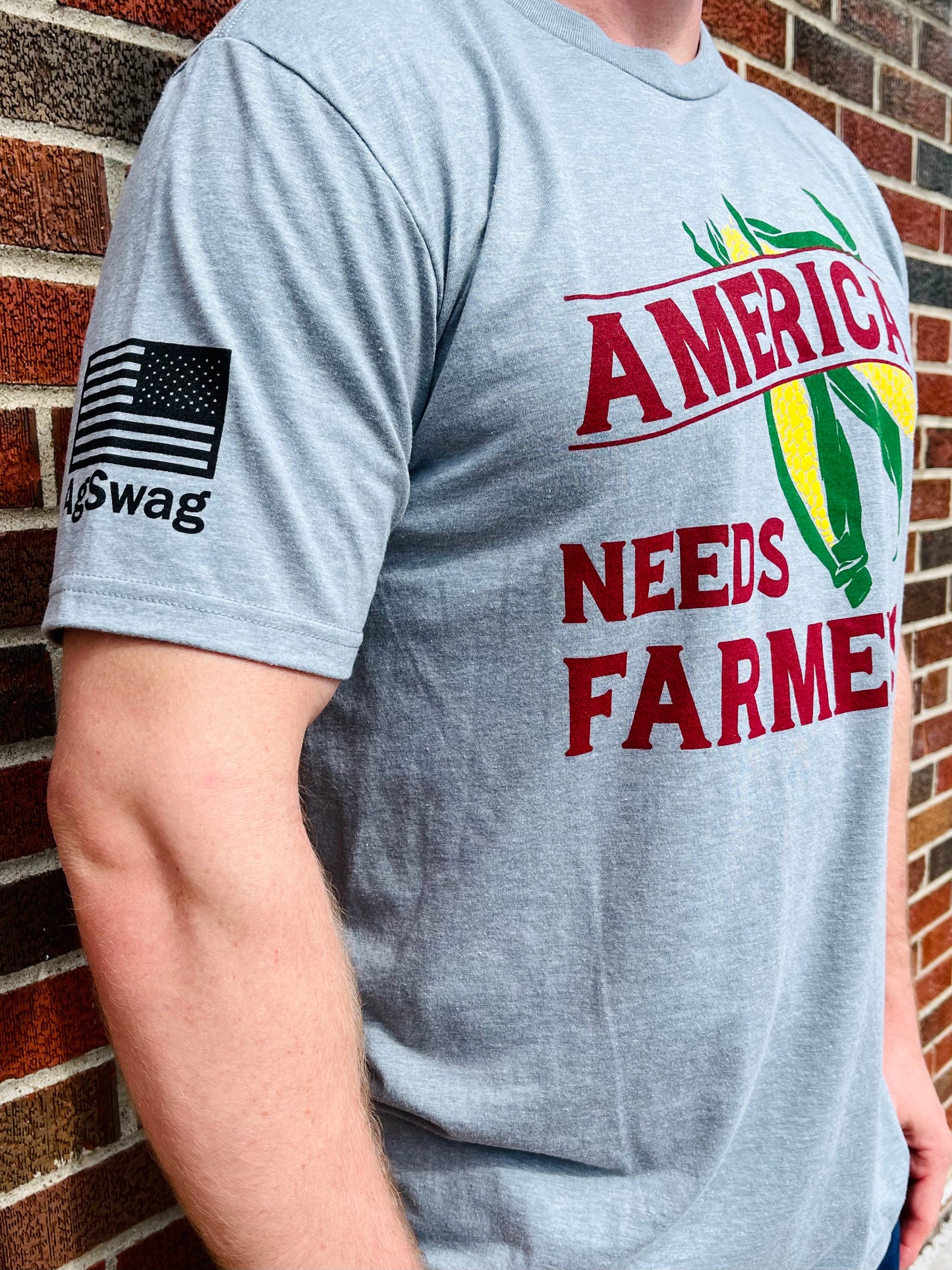 America Needs Farmers Tee