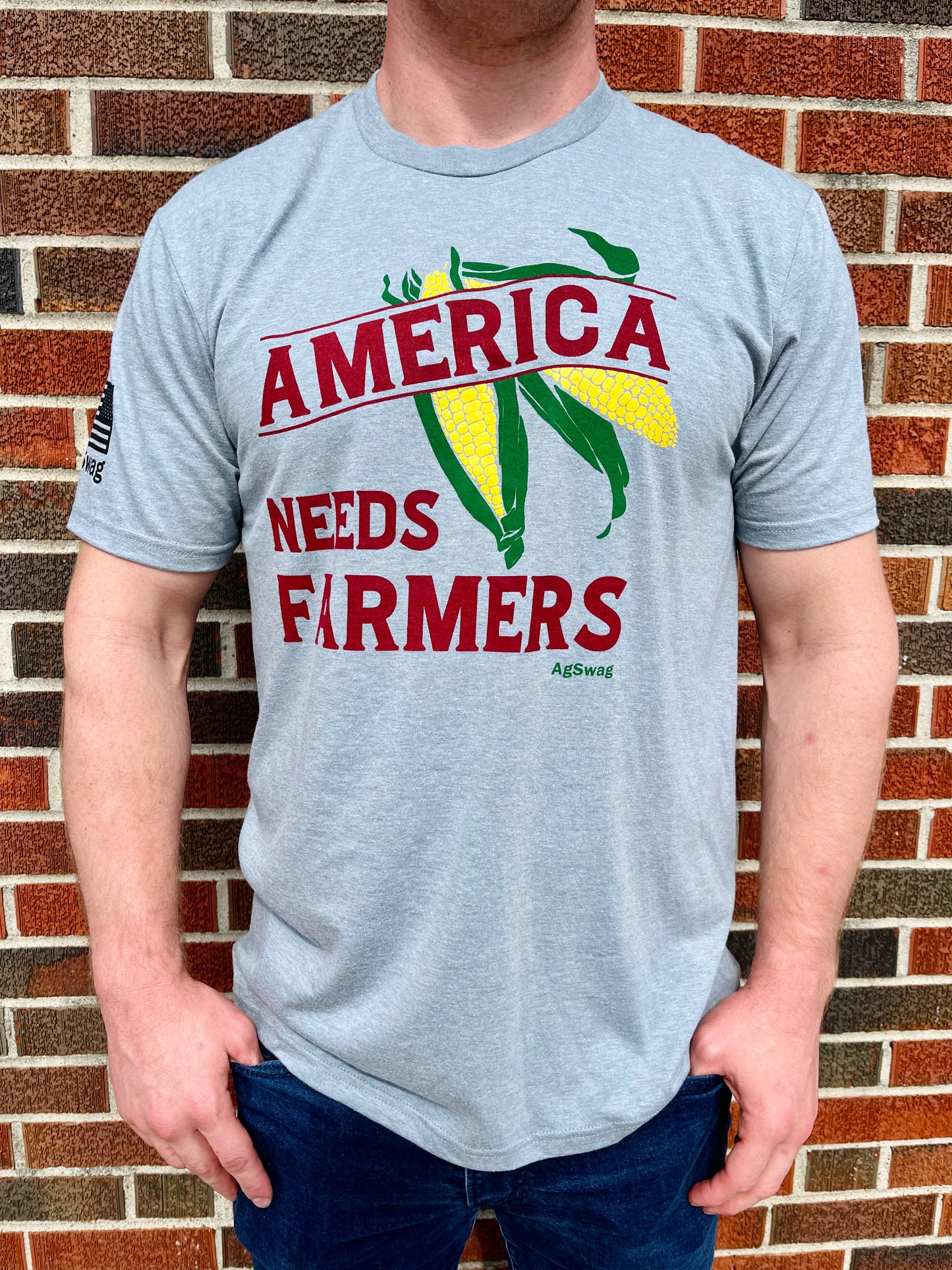 America Needs Farmers Tee