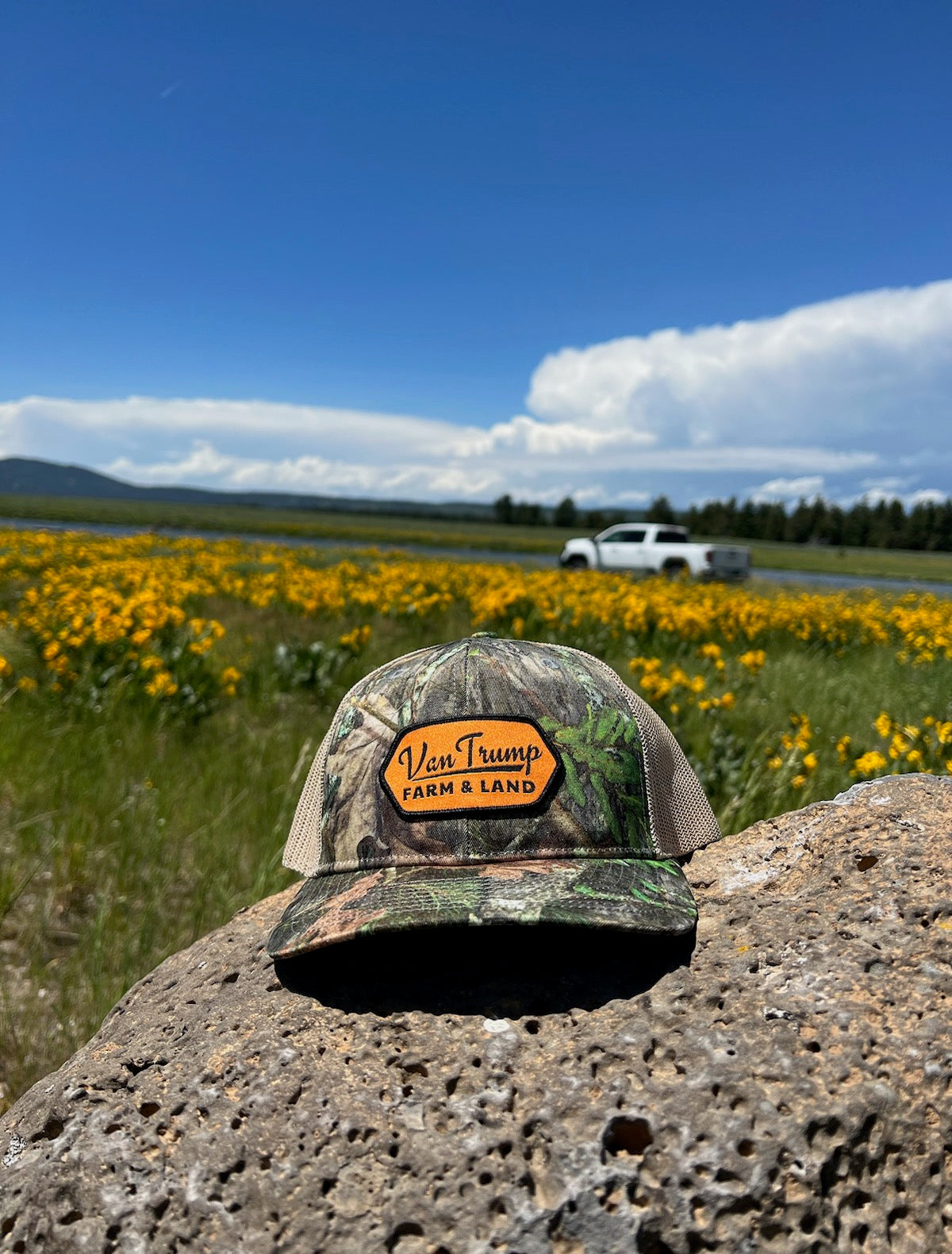 Van Trump Farm & Land Mossy Oak Camo Hat
