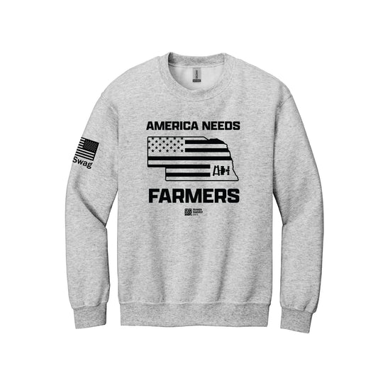 Husker Harvest Days Nebraska Farmers Crewneck