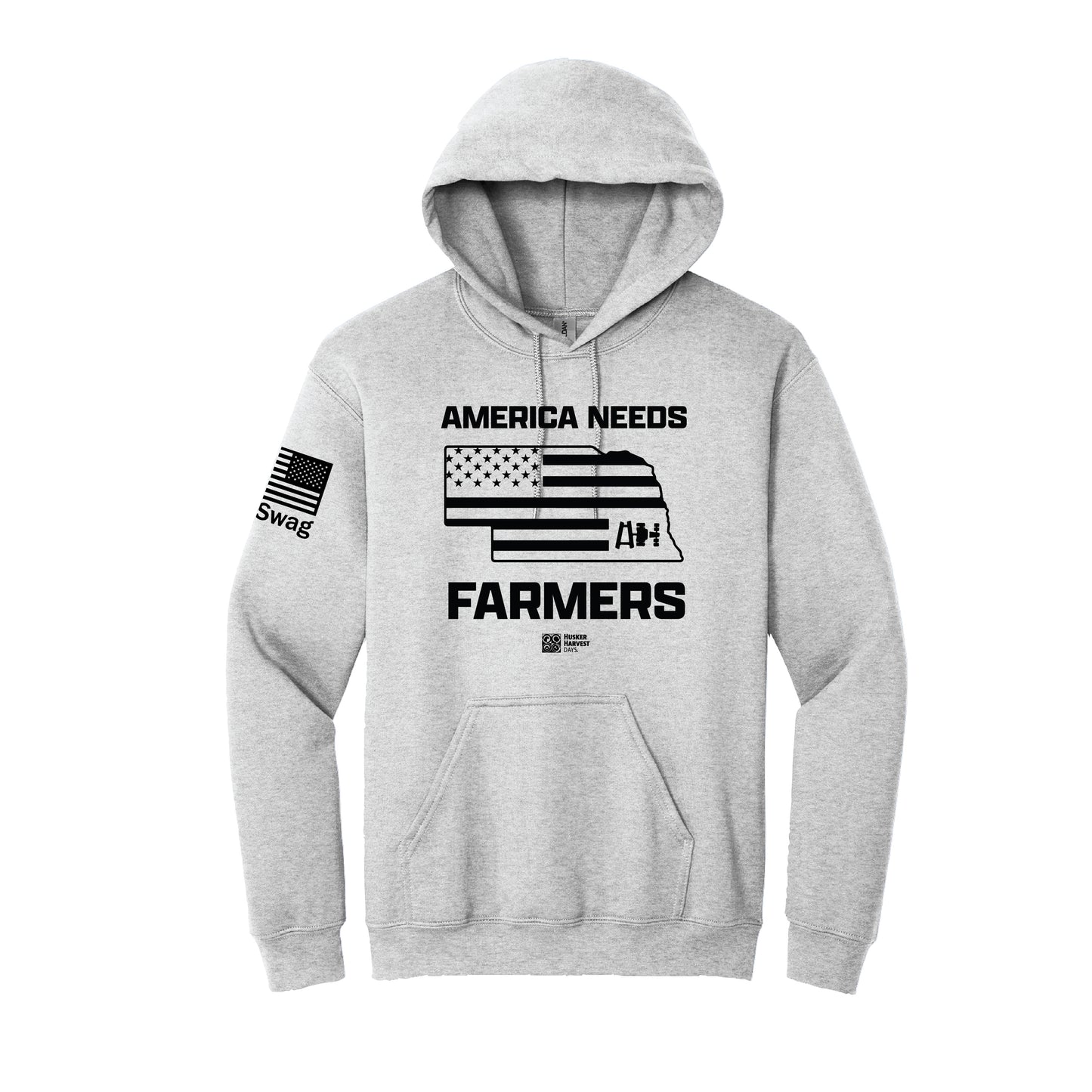 Husker Harvest Days Nebraska Farmers Hoodie