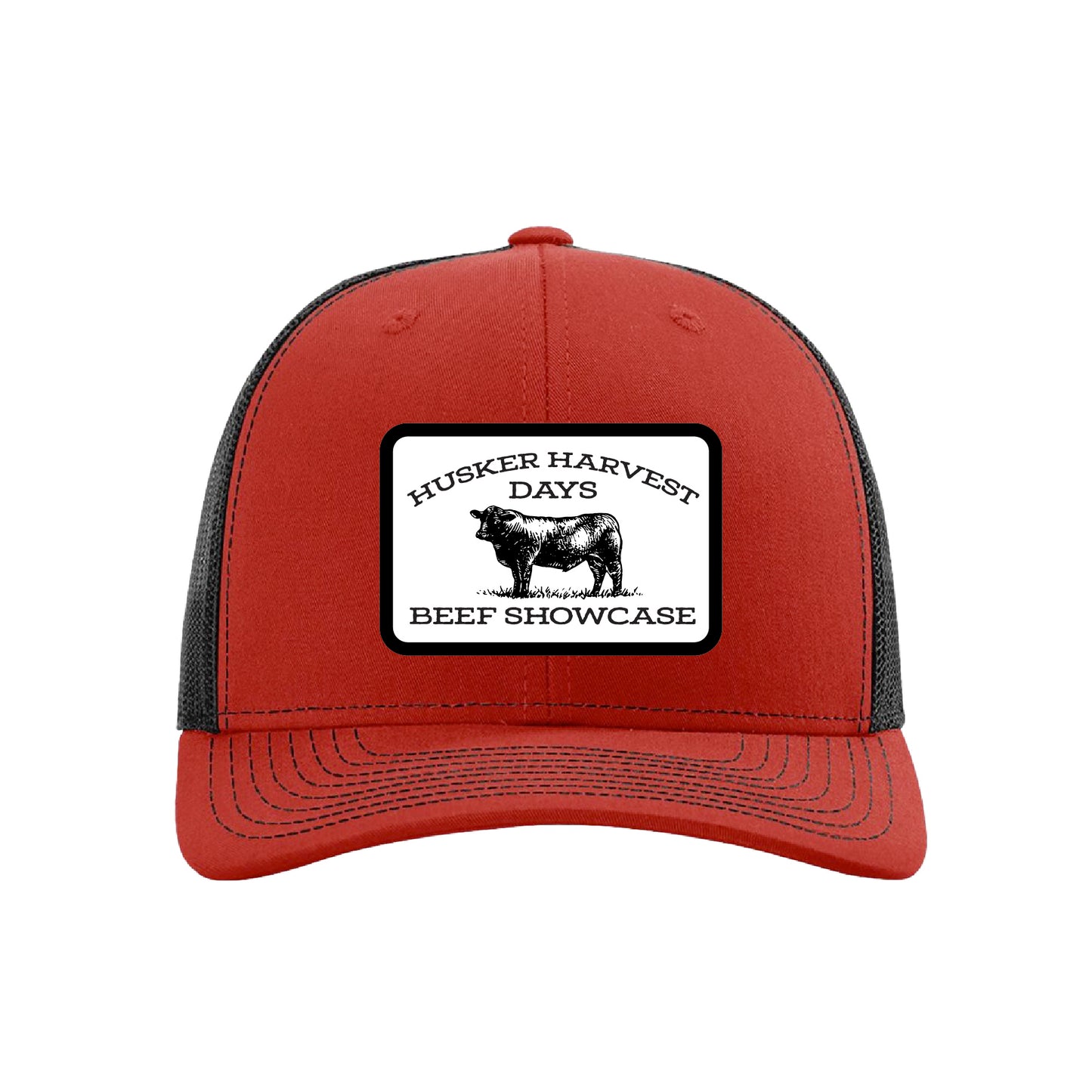 Husker Harvest Days Beef Showcase Woven Patch Hat