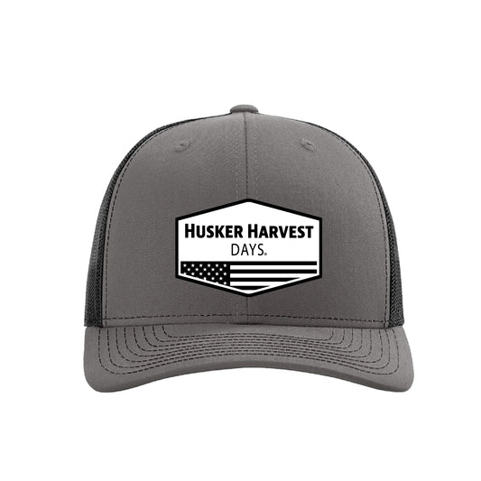 Husker Harvest Days USA Woven Patch Hat