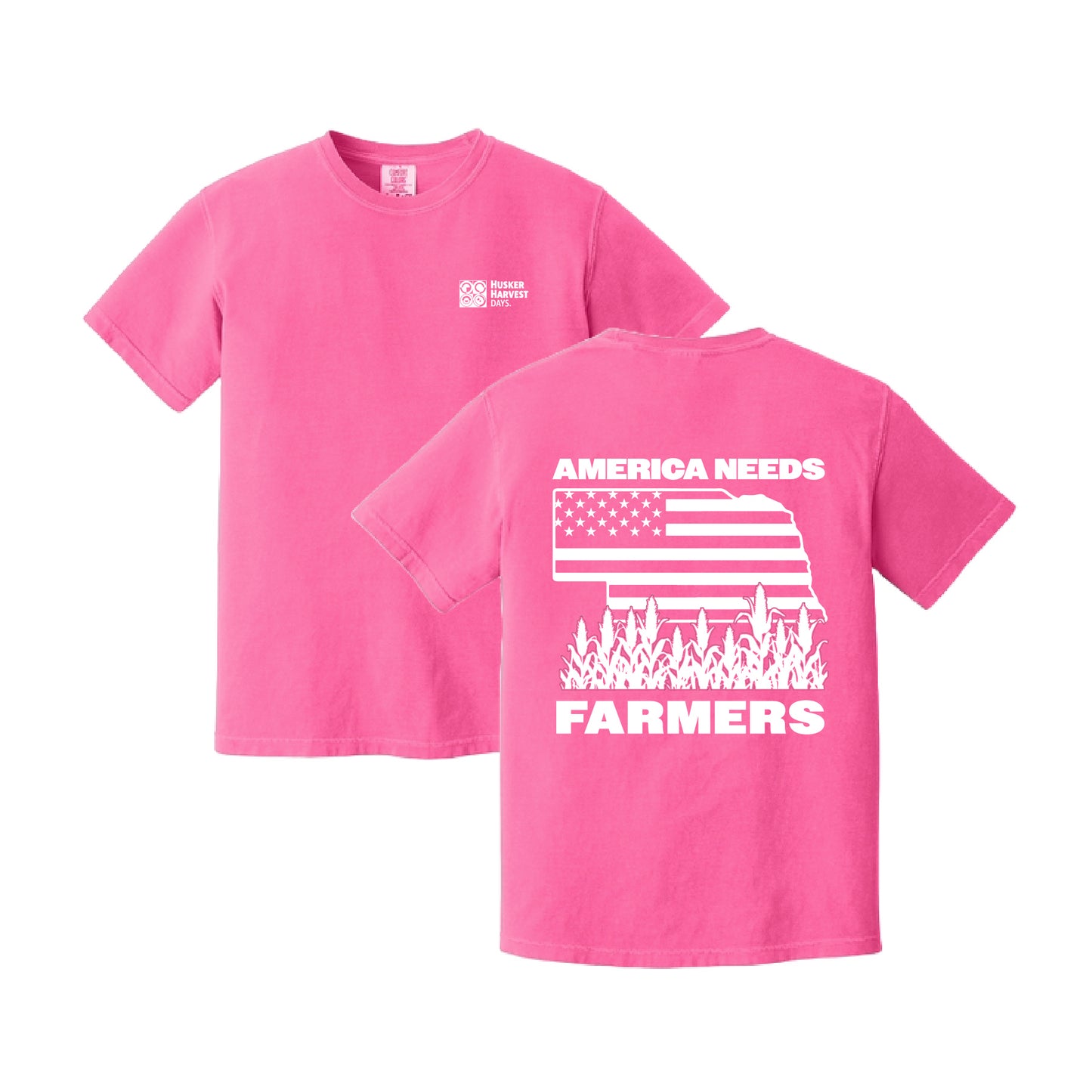 Husker Harvest Days American Needs Farmers Nebraska Pink