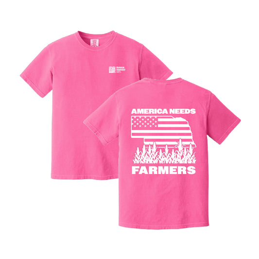 Husker Harvest Days American Needs Farmers Nebraska Pink