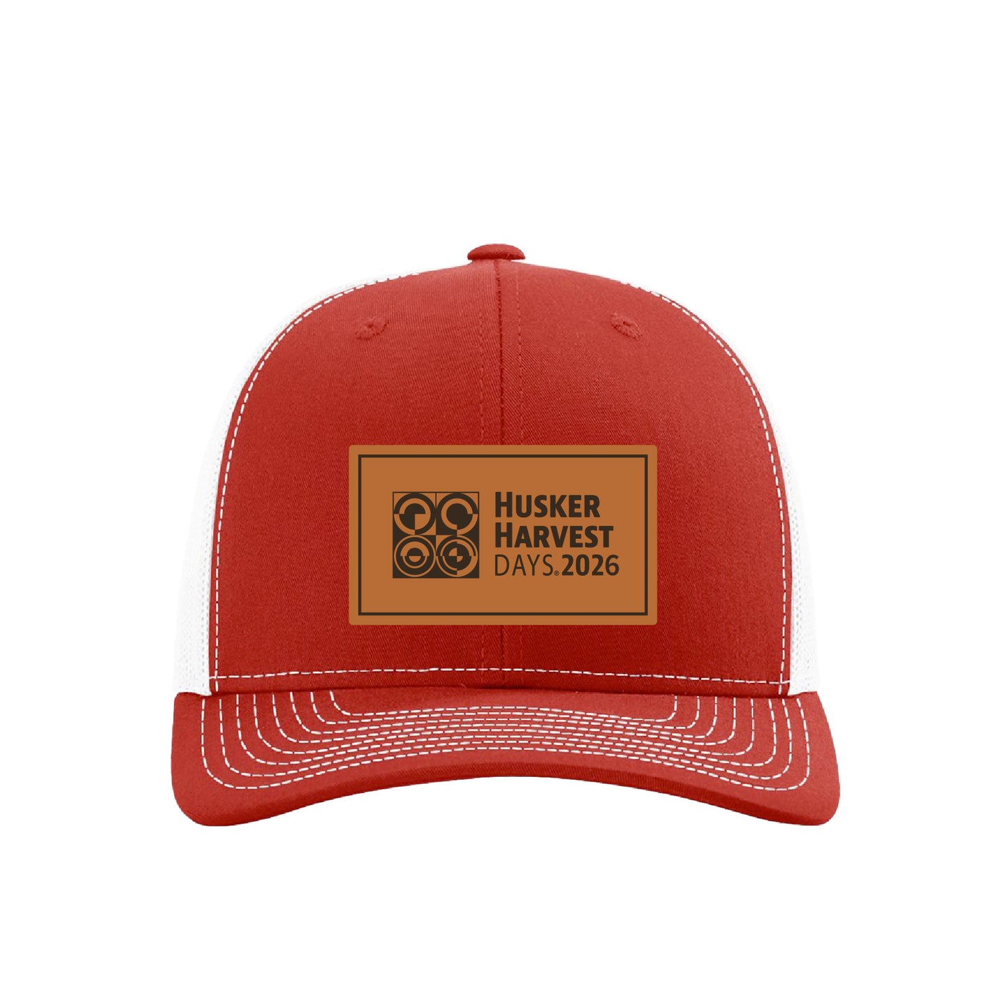 Husker Harvest Days Leather Patch Hat