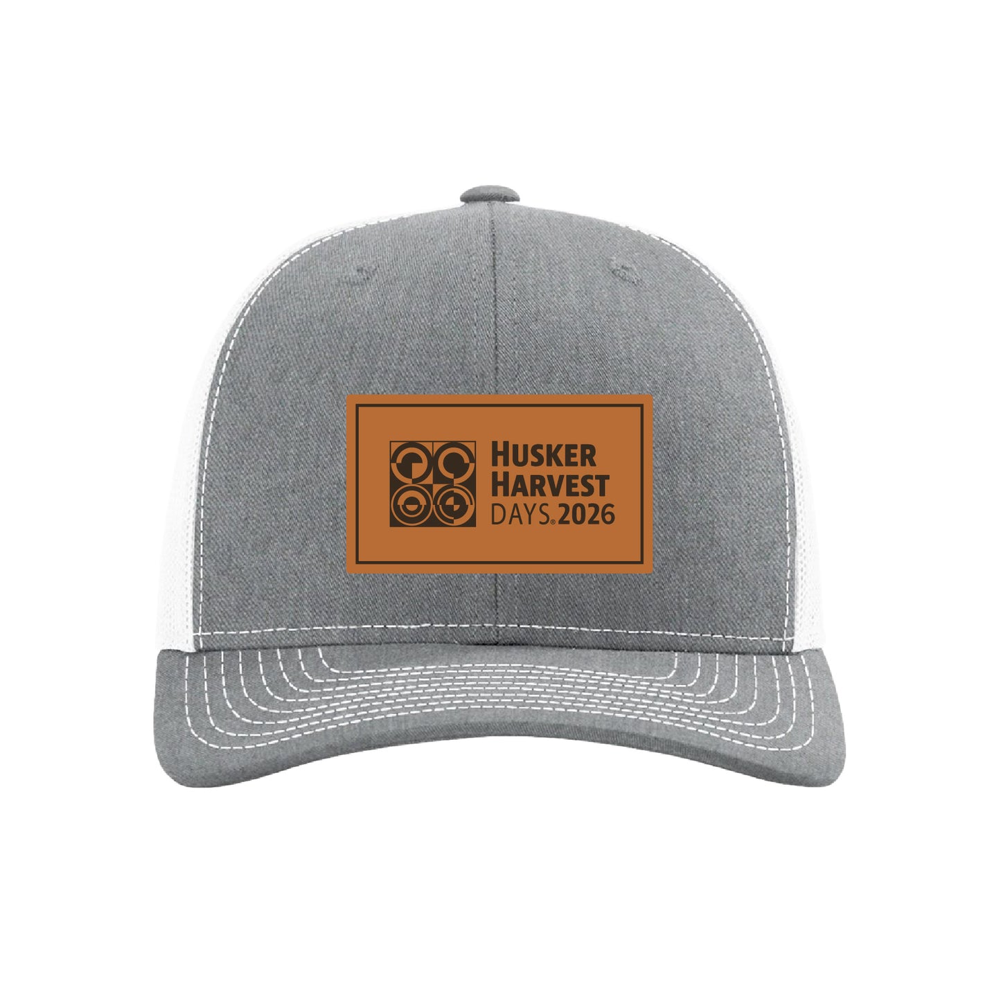 Husker Harvest Days Leather Patch Hat