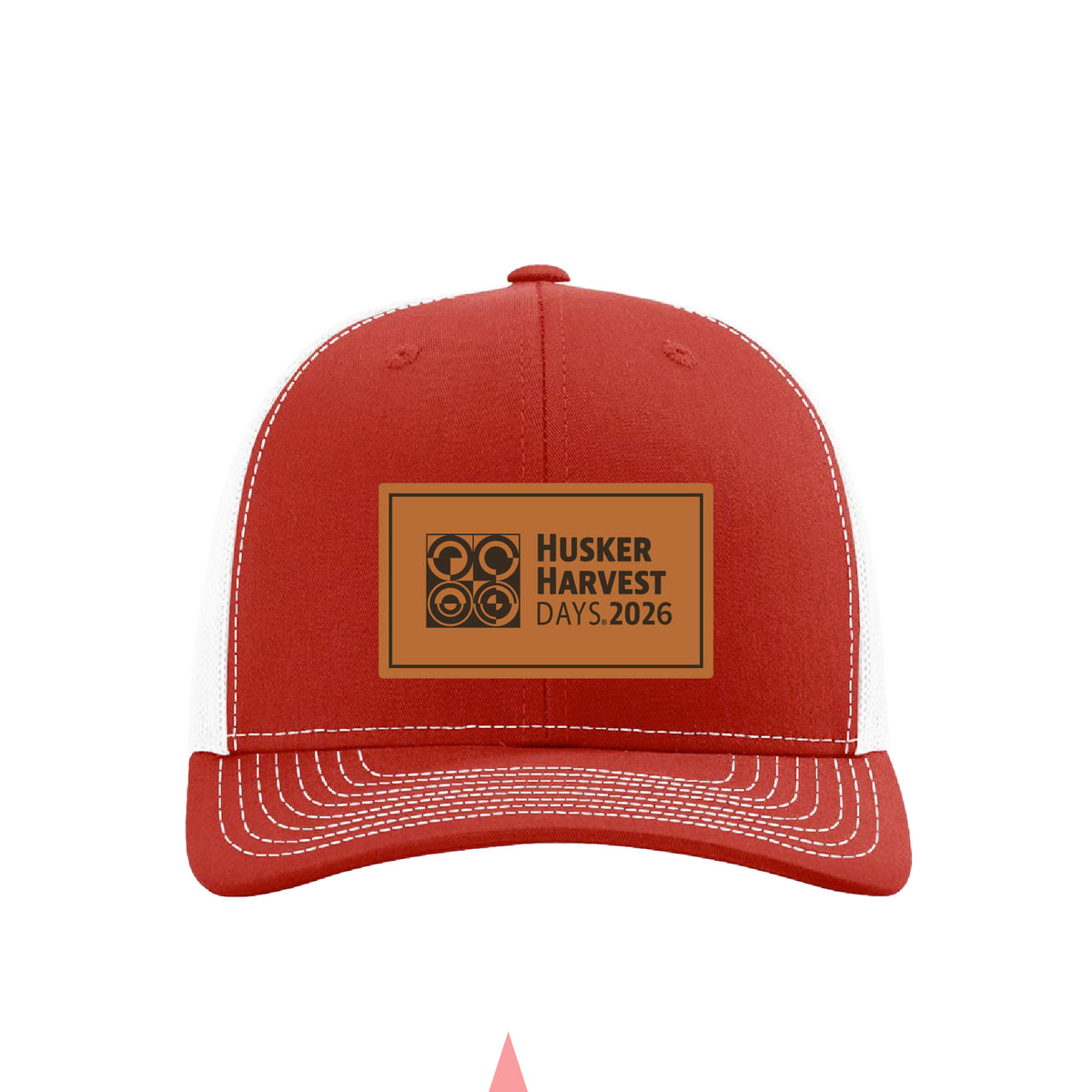Husker Harvest Days Leather Patch Hat