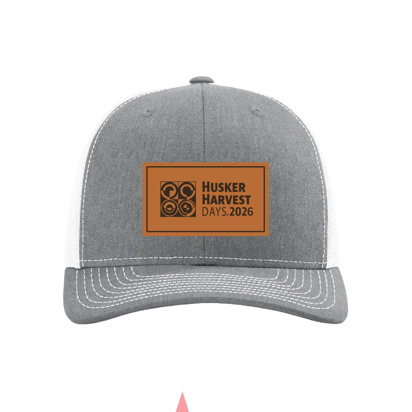 Husker Harvest Days Leather Patch Hat
