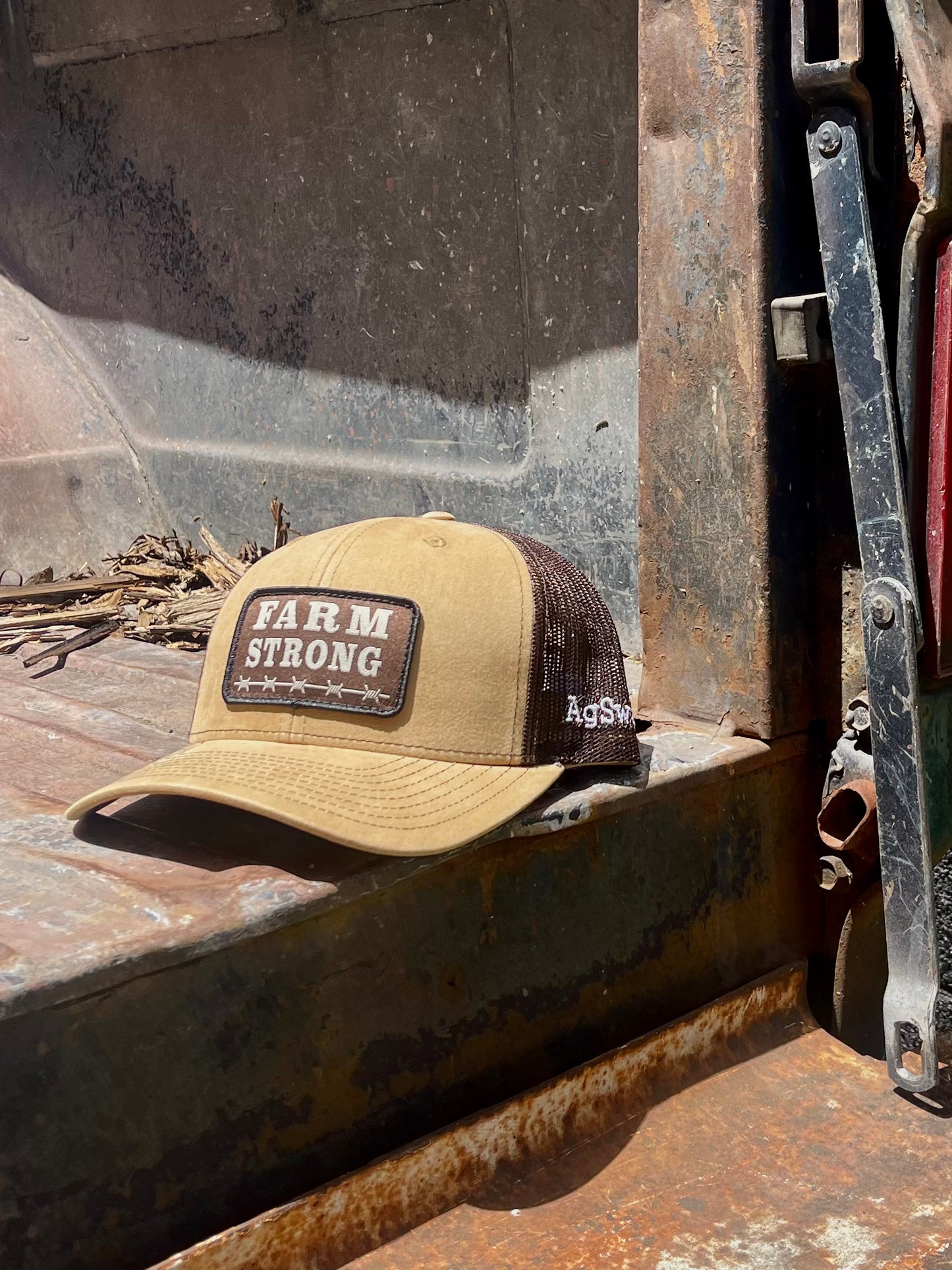 Farm Strong Brown Hat