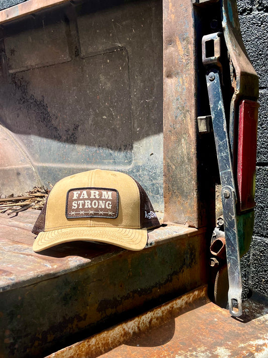 Farm Strong Brown Hat